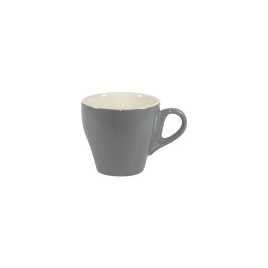 Brew Long Black Cup FRENCH GREY, 180ml, Vitrified Porcelain, Grey