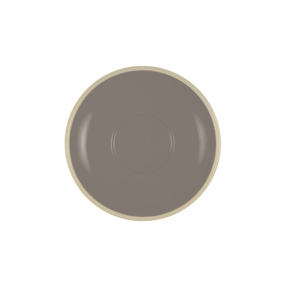 Brew Universal Saucer FRENCH GREY, 140mm, Vitrif. Porcelain, Grey