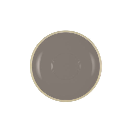 Brew Universal Saucer FRENCH GREY, 140mm, Vitrif. Porcelain, Grey