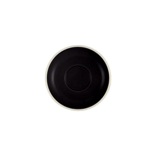 Brew Espresso Saucer ONYX, 120mm, Vitrified Porcelain, Black
