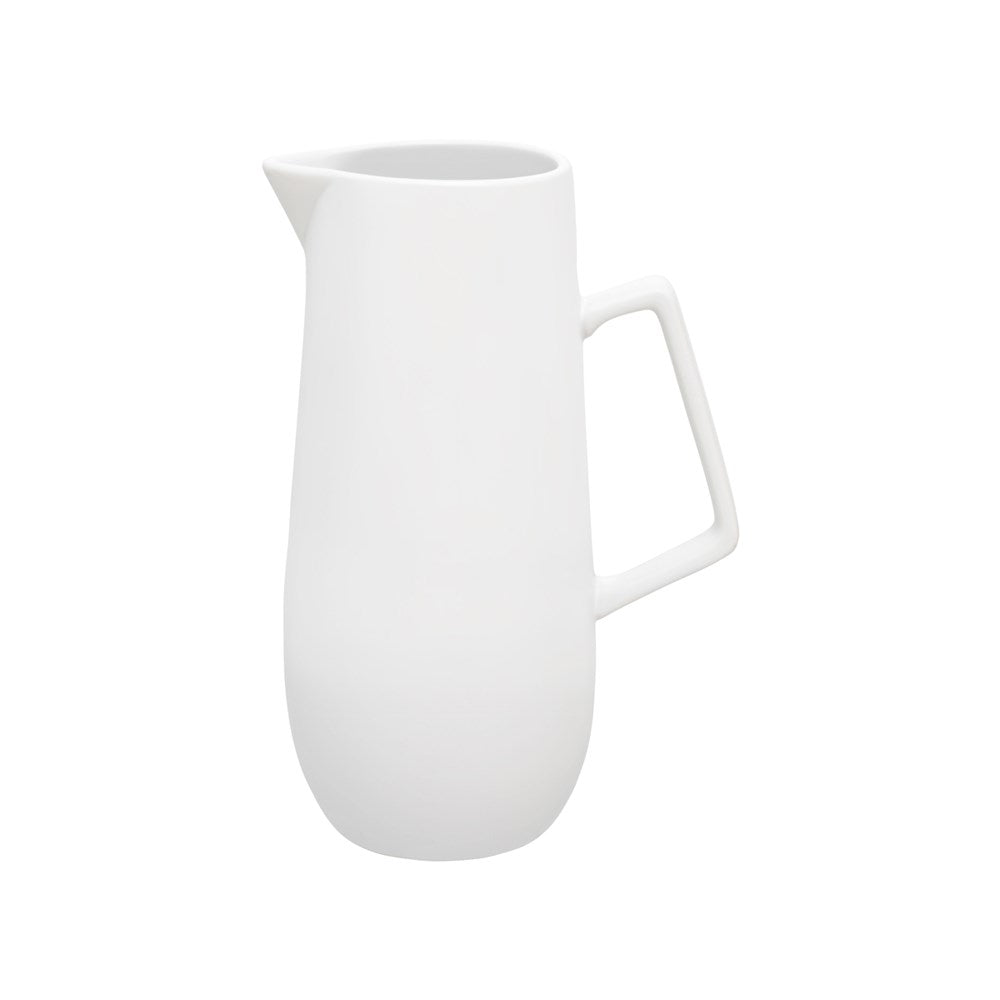 Brew Water Jug WHITE, 1.2L, Vitrified Porcelain