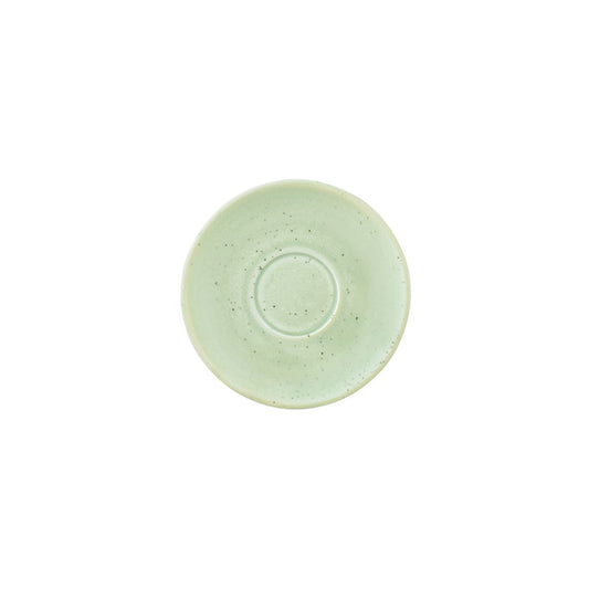 Brew Espresso Saucer PISTACHIO, 120mm, Vitrified Porcelain, Green
