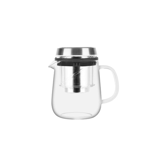 Brew Teapot with Infuser INFUSION, 600ml, Glass & SS