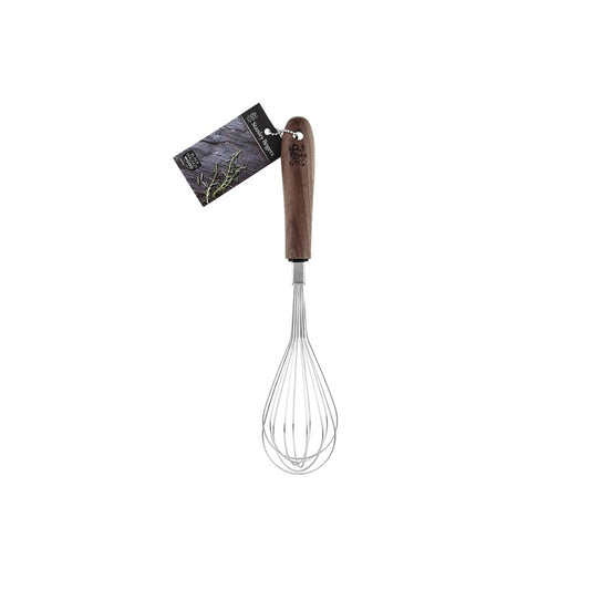 Stanley Rogers Whisk BLACK WALNUT, 180mm, Stainless Steel