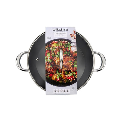 Wiltshire Non-Stick Casserole, Lid EASYCOOK BLUE, 280mm, Aluminium