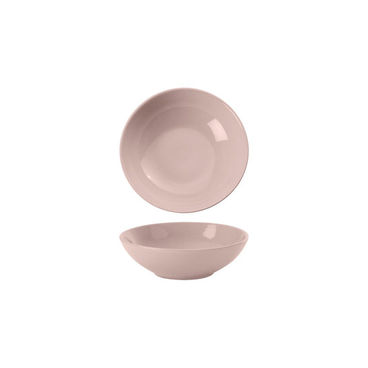 Wiltshire Coupe Bowl CLAY, 180mm, Glazed Stoneware, 4pc Set