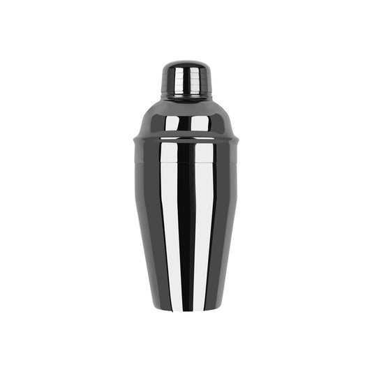 Zanzi Classic Club Cocktail Shaker, 500ml, Gunmetal, 3pc Set