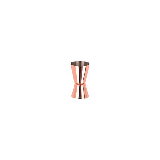 Zanzi Classic Style Jigger, 15/30ml, 18/8 SS, Rose Gold