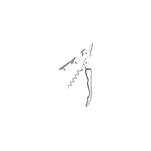 Zanzi Double Reach Waiters Friend, with Foil Cutter, SS