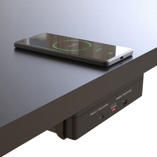 Stay Charged Battery Station Fast Charger BS60, 15/18/60W, Black