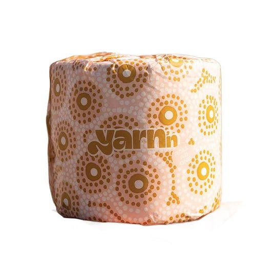 Yarn'n Toilet Tissue Deadly, Recycled, 3ply 360 Sheet, Ctn 48