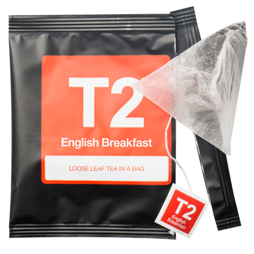 T2 English Breakfast Tea in Sachet
