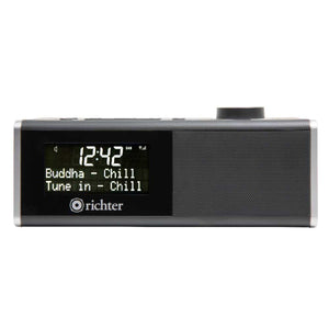 Richter Digital Audio & FM Alarm Clock - Black