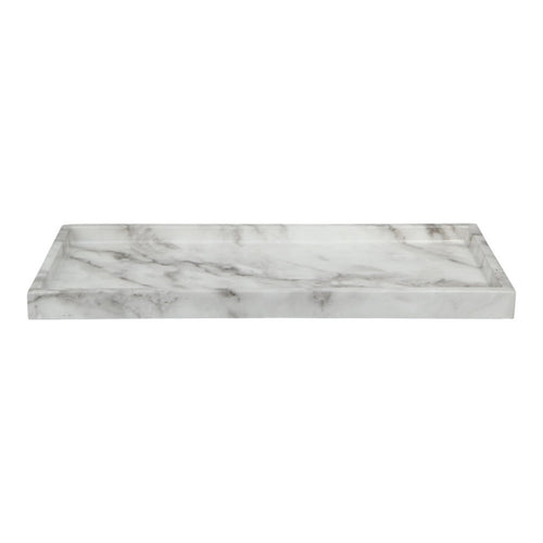 JVD Amenity Tray, WHITE MARBLE